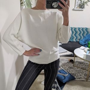 Vince Camuto dolman sleeve sweater ribbed